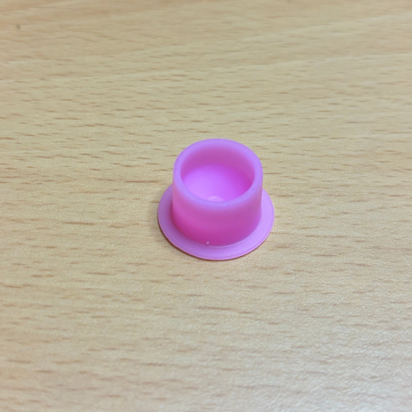 Pink Silicone Round Ink Cups