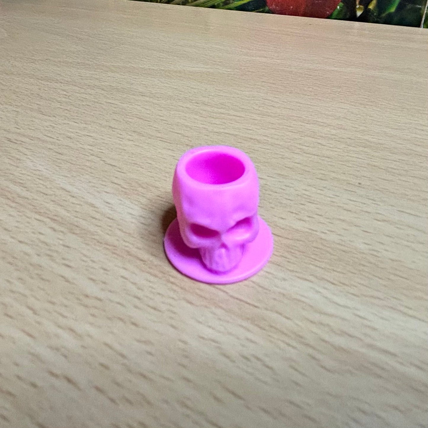 Silicone Skull Ink Cups
