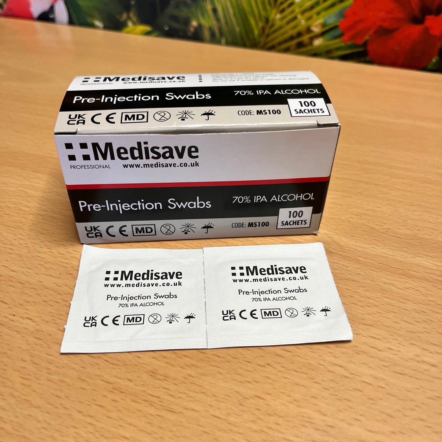 Alcohol Prep Wipes (100)