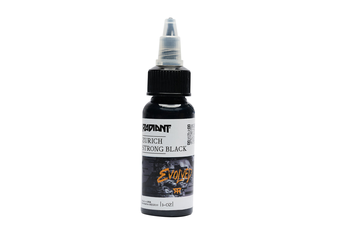 Radiant Evolved - Tattoo Ink - Zurich Strong Black - 120ml